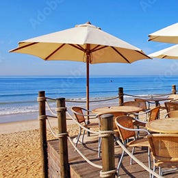 Terras parasols