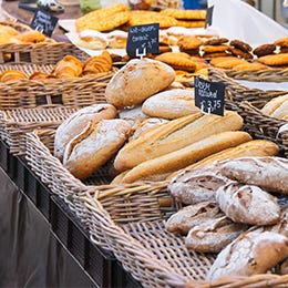 Présentoirs et supports alimentaires