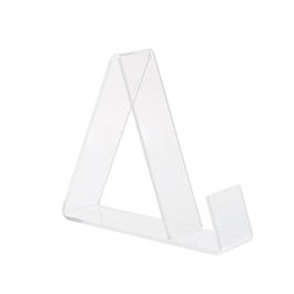 Standaard plexi transparant 4x14x13cm Standaard plexi transparant 4x14x13cm
