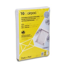 Envelop met luchtkussen 25x35cm - per 10 Envelop met luchtkussen 25x35cm - per 10