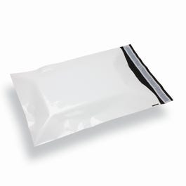 Verzendzak polyethyleen wit 55µ 31x41cm - per 100 Verzendzak polyethyleen wit 55µ 31x41cm - per 100