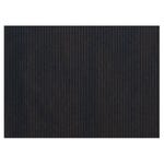Placemats 60 g/m2 31x43cm zwart gevergeerd kraftpapier - per 2000