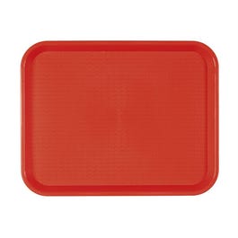 Dienblad fast food rood 35,5x45,3cm Dienblad fast food rood 35,5x45,3cm