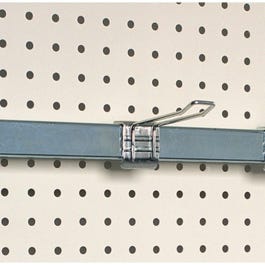 Haak dubbel chroom voor draagstang 20cm - per 20 Haak dubbel chroom voor draagstang 20cm - per 20