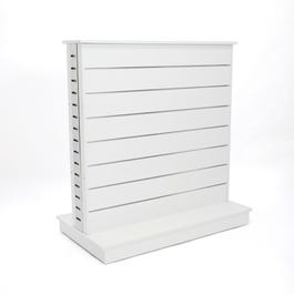 Middenunit dubbelzijdig wit 125x67,5x135cm Middenunit dubbelzijdig wit 125x67,5x135cm
