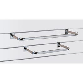 Hangstang t.b.v. lamellenwand chroom 90cm Hangstang t.b.v. lamellenwand chroom 90cm
