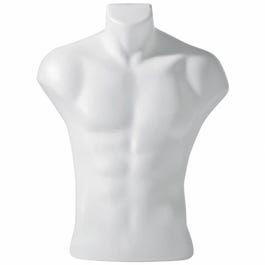 Heren torso Ecoline bovenlichaam van pp wit Heren torso Ecoline bovenlichaam van pp wit