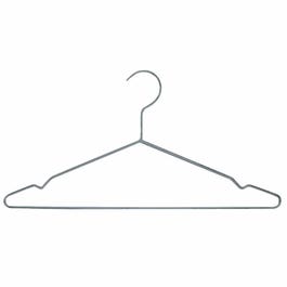 Kledinghanger metaal met inkepingen 42cm - per 25 Kledinghanger metaal met inkepingen 42cm - per 25