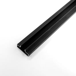 Insteekprofiel aluminium zwart 120cm Insteekprofiel aluminium zwart 120cm
