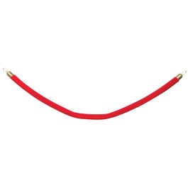 Afzet koord rood gouden knop 1,50m Afzet koord rood gouden knop 1,50m