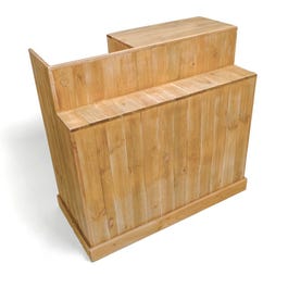 Toonbank Westside massief grenen 119x59x110cm Toonbank Westside massief grenen 119x59x110cm