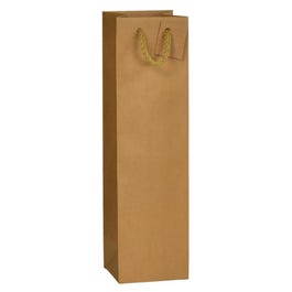 Flestas 1 magnum met koord handvatten bruin 13+11.4x44cm - per 10 Flestas 1 magnum met koord handvatten bruin 13+11.4x44cm - per 10