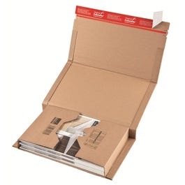 Verzenddoos universeel bruin 147x126x55mm Verzenddoos universeel bruin 147x126x55mm