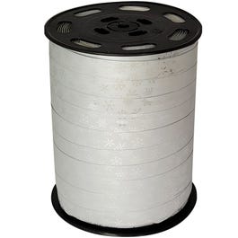 Cadeaulint spiegel metallic "Rafael" zilver 10mmx225m Cadeaulint spiegel metallic "Rafael" zilver 10mmx225m