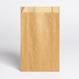 Cadeauzak kraft geleged koper 12x4,5x20cm - per 150 Cadeauzak kraft geleged koper 12x4,5x20cm - per 150