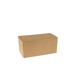 Pralinedoos kraft 375g - per 50 Pralinedoos kraft 375g - per 50