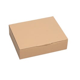 Verzenddoos enkel golfkarton bruin 33x25x8cm - per 20 Verzenddoos enkel golfkarton bruin 33x25x8cm - per 20