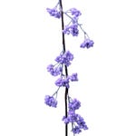 Slinger van frosted lila bessen L 120cm