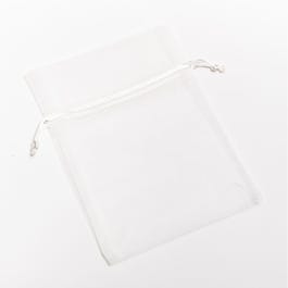Organza zakje crème 12x17cm - per 10 Organza zakje crème 12x17cm - per 10