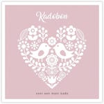Kadobon romantiek 12x12cm oud rose - per 12