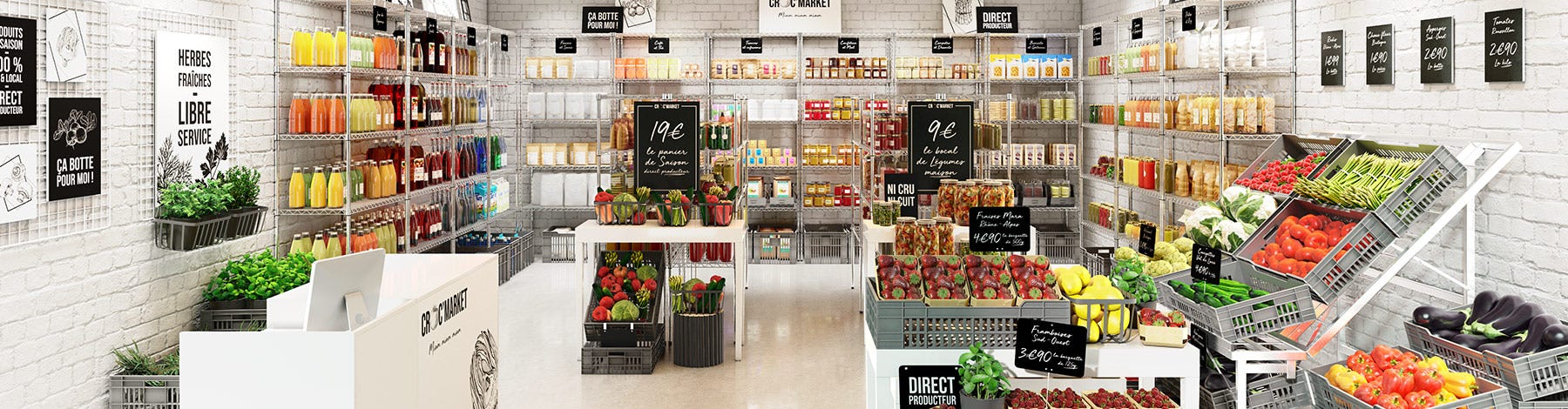 Concept Store kruidenier « Kleine Markt »